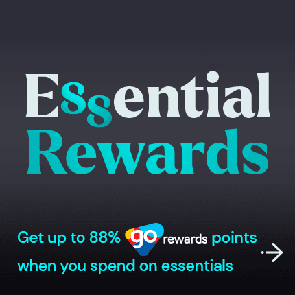 Earn up to 88% bonus Go Rewards points on essential apps